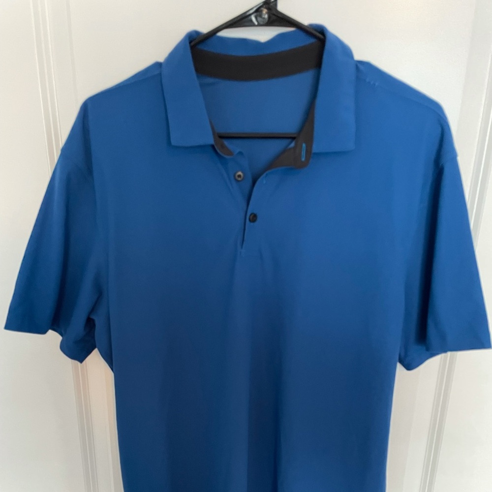 Lululemon Blue Polo (L)